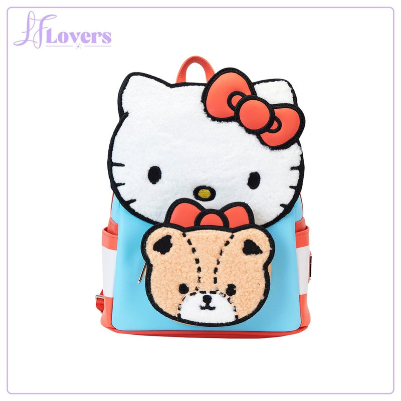 Load image into Gallery viewer, Loungefly Sanrio Hello Kitty &amp; Bear Mini Backpack - PRE ORDER
