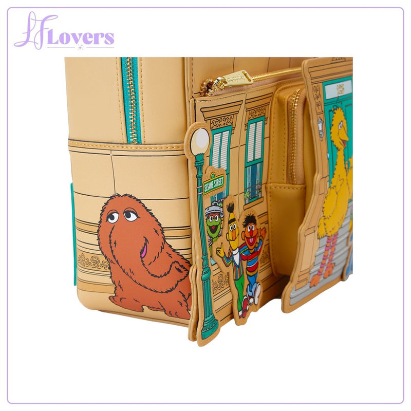 Load image into Gallery viewer, Loungefly Sesame Street Corner Mini Backpack
