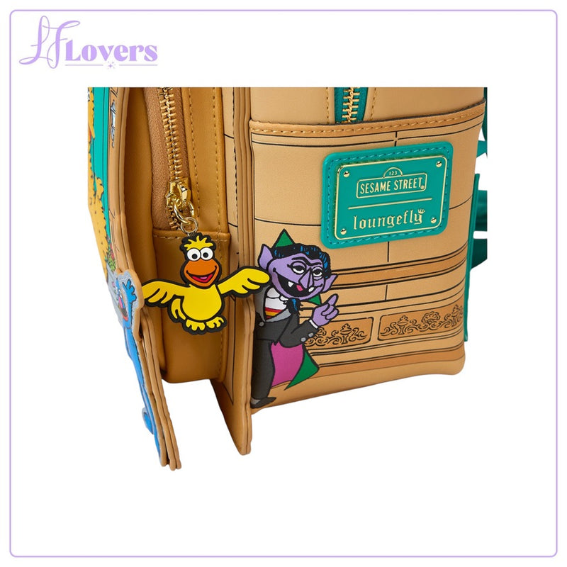 Load image into Gallery viewer, Loungefly Sesame Street Corner Mini Backpack
