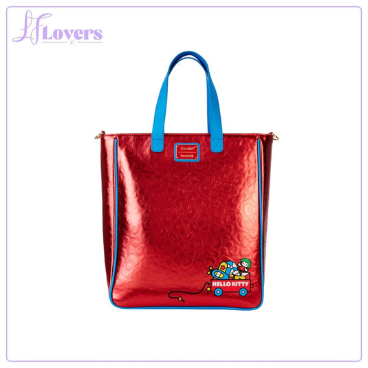 Loungefly Hello Kitty 50th Anniversary Metallic Tote Bag With Coin Bag - PRE ORDER - LF Lovers