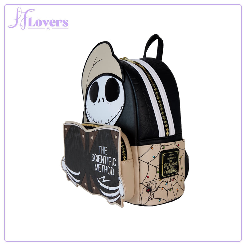 Load image into Gallery viewer, Loungefly Disney The Nightmare Before Christmas Bedtime Jack With Scientific Method Cosplay Mini Backpack
