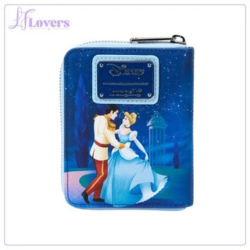 Load image into Gallery viewer, Loungefly Disney Cinderella 75th Anniversary Zip Around Wallet
