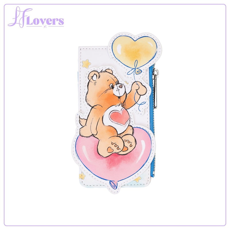 Load image into Gallery viewer, Loungefly Care Bears Heart Balloon Card Holder
