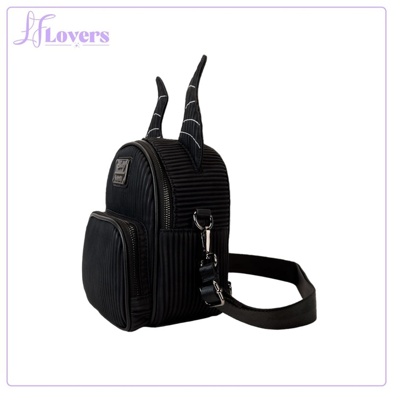 Load image into Gallery viewer, Loungefly Disney Villains Maleficent Convertible Mini Backpack - PRE ORDER
