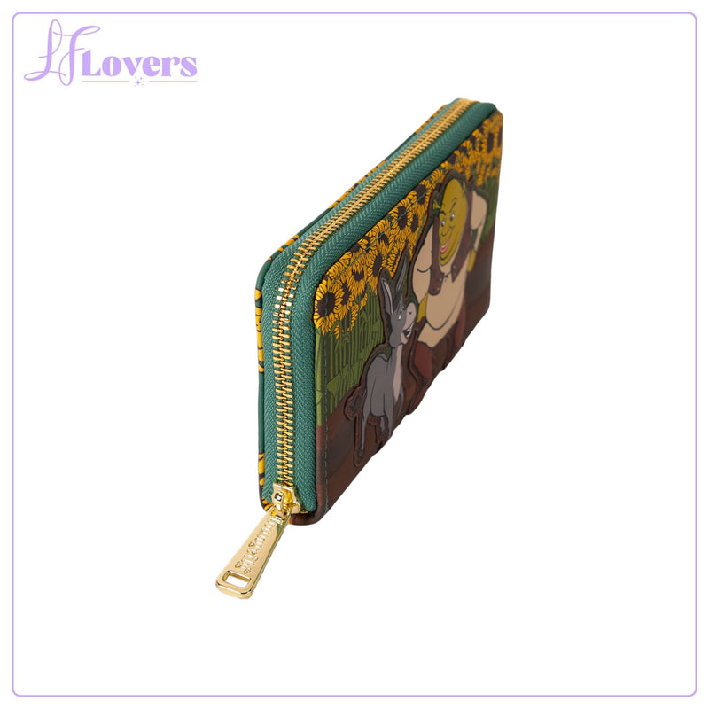 Load image into Gallery viewer, Loungefly Dreamworks Shrek Spring Vibes Zip Around Wallet
