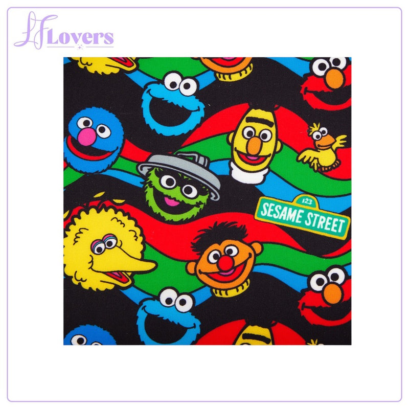 Load image into Gallery viewer, Loungefly Sesame Street Elmo Plush Crossbody
