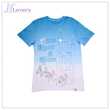 Load image into Gallery viewer, Loungefly Disney Cinderella 75th Anniversary Tee Shirt - PRE ORDER
