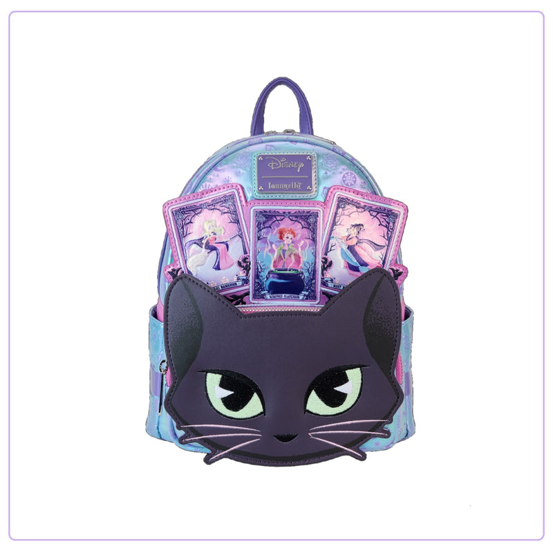 Load image into Gallery viewer, Loungefly Disney Hocus Pocus Tarot Binx Mini Backpack - PRE ORDER
