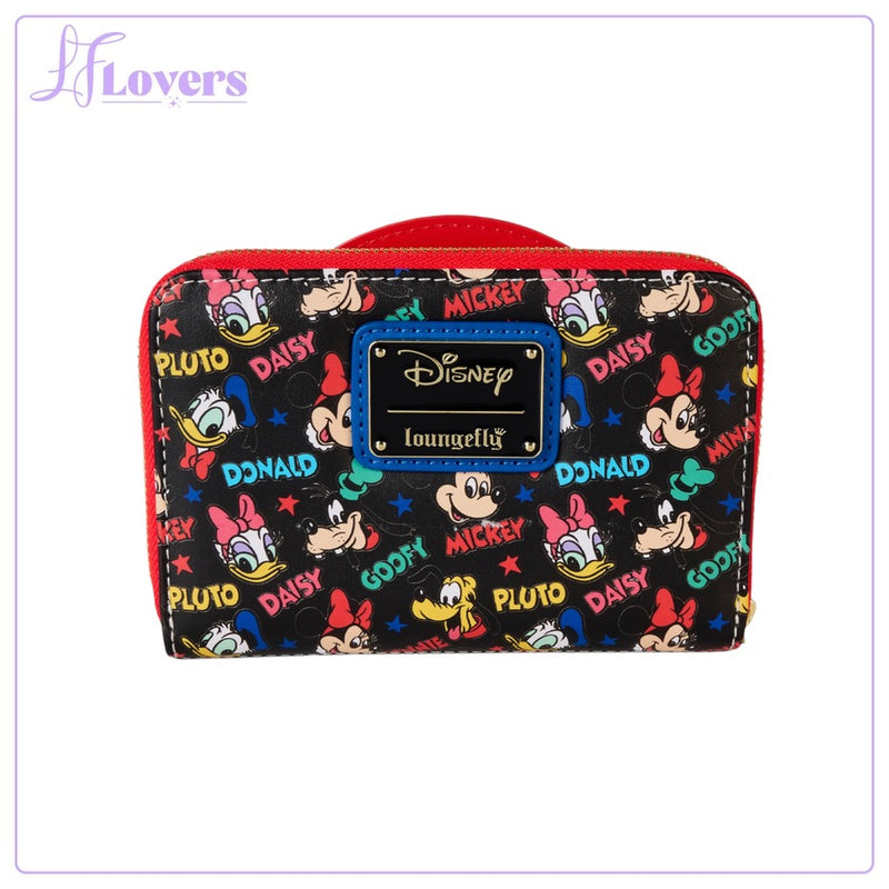 Load image into Gallery viewer, Loungefly Disney Mickey And Friends Classic Zip Around Wallet
