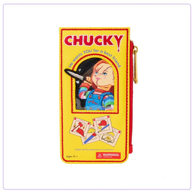 Loungefly Childs Play Chucky Box Large Cardholder - PRE ORDER