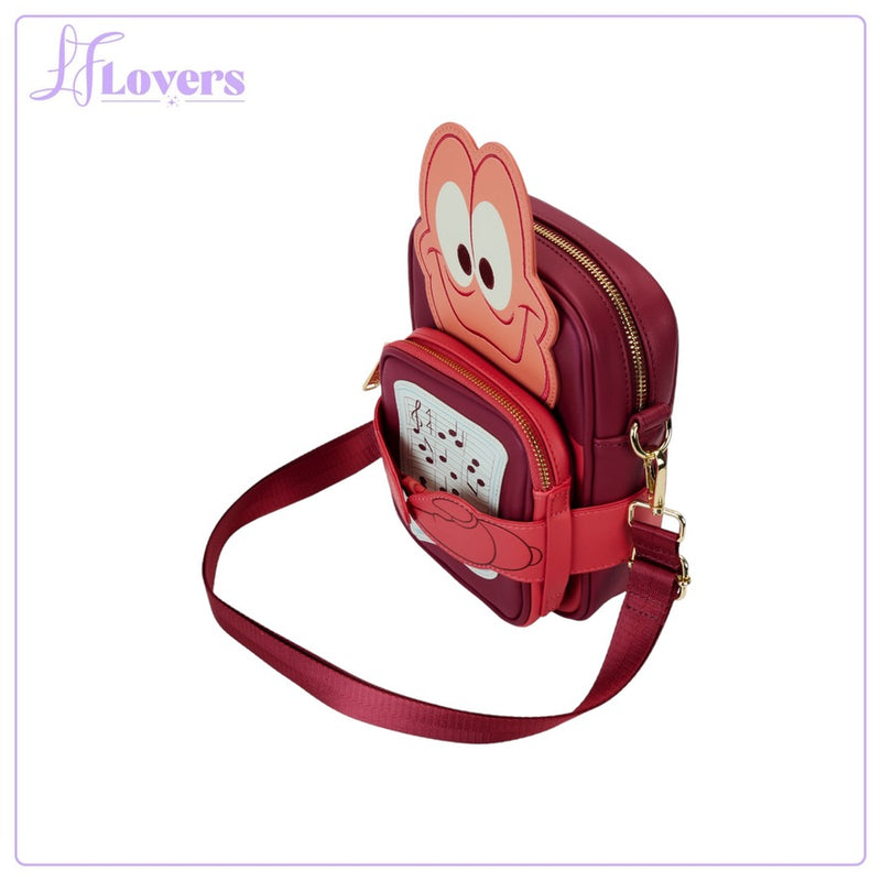 Load image into Gallery viewer, Loungefly Disney The Little Mermaid 35th Anniversary Sebastian Bag
