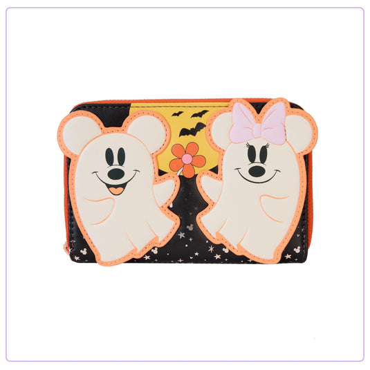 Loungefly Disney Mickey And Friends Halloween Zip Around Wallet - PRE ORDER