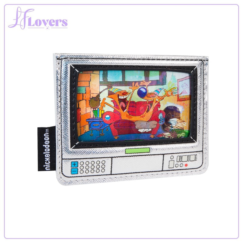 Load image into Gallery viewer, Loungefly Nickelodeon Retro TV Cardholder - PRE ORDER
