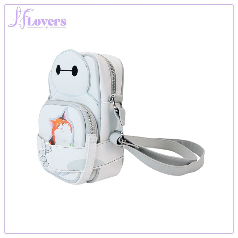 Load image into Gallery viewer, Loungefly Disney Big Hero 6 10th Anniversary Baymax Crossbuddies Bag
