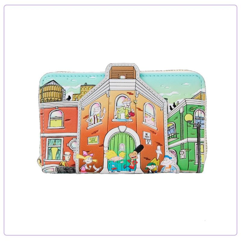 Load image into Gallery viewer, Loungefly Nickelodeon Hey Arnold Zip Around Wallet - PRE ORDER
