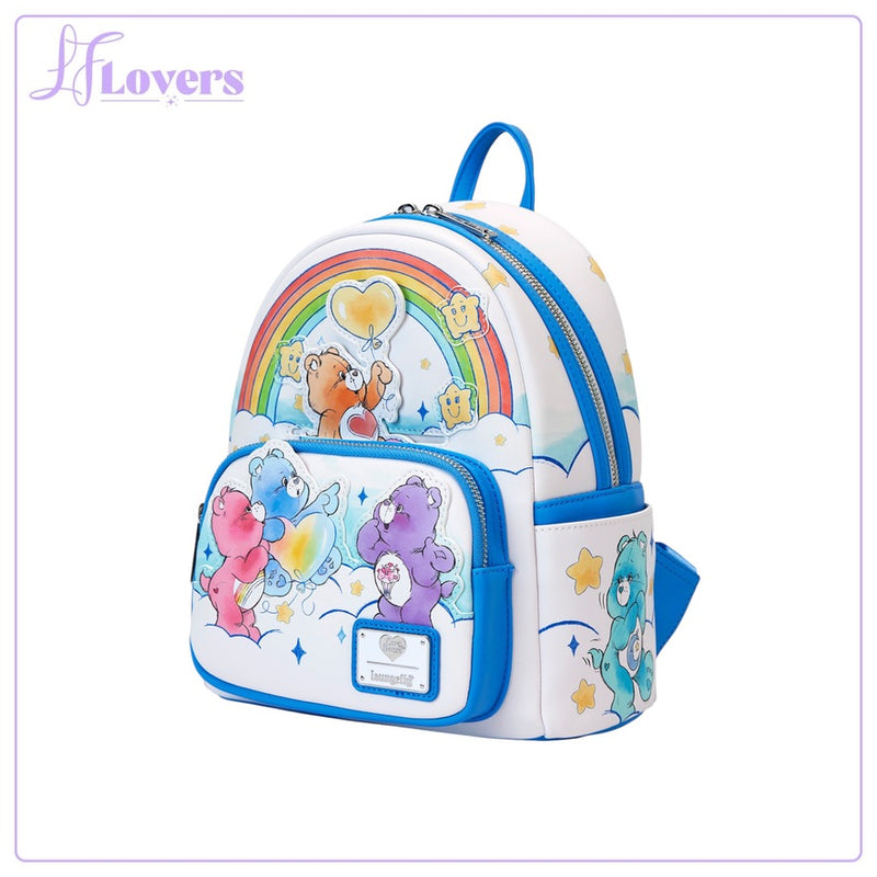 Load image into Gallery viewer, Loungefly Care Bears Rainbow Mini Backpack
