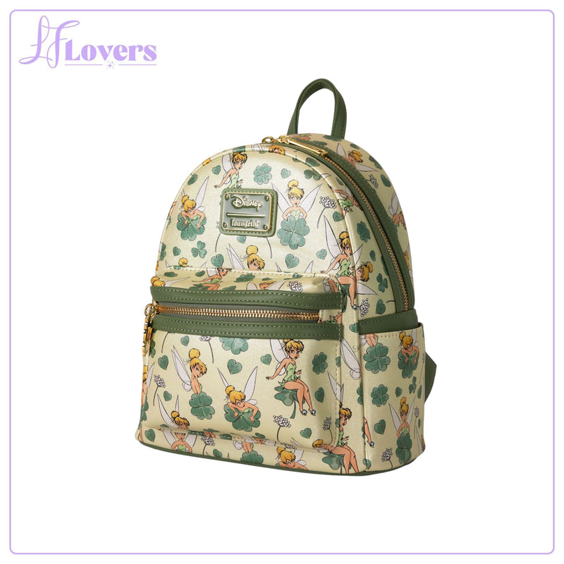 Load image into Gallery viewer, Loungefly Disney Tinker Bell 4-Leaf Clover Mini Backpack - PRE ORDER
