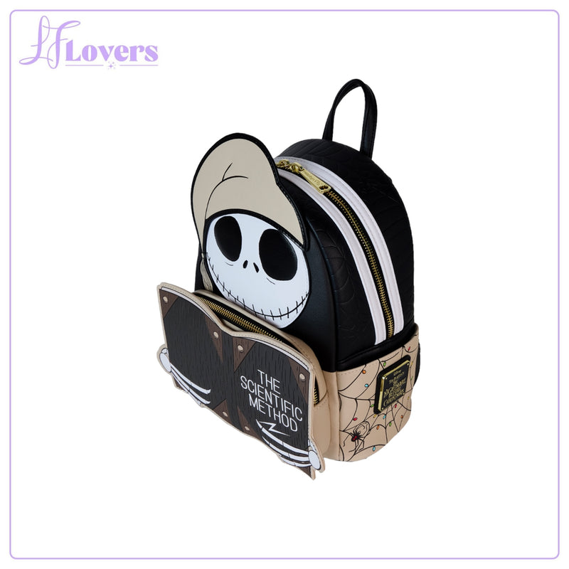 Load image into Gallery viewer, Loungefly Disney The Nightmare Before Christmas Bedtime Jack With Scientific Method Cosplay Mini Backpack
