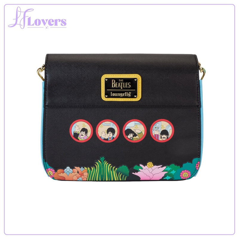 Load image into Gallery viewer, Loungefly The Beatles Yellow Submarine Flap Pocket Crossbody - PRE ORDER - LF Lovers
