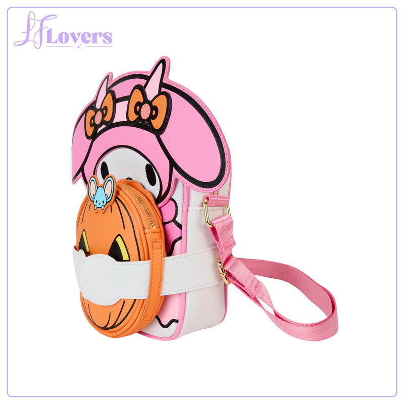 Load image into Gallery viewer, Loungefly Sanrio My Melody Devil Crossbuddies Bag
