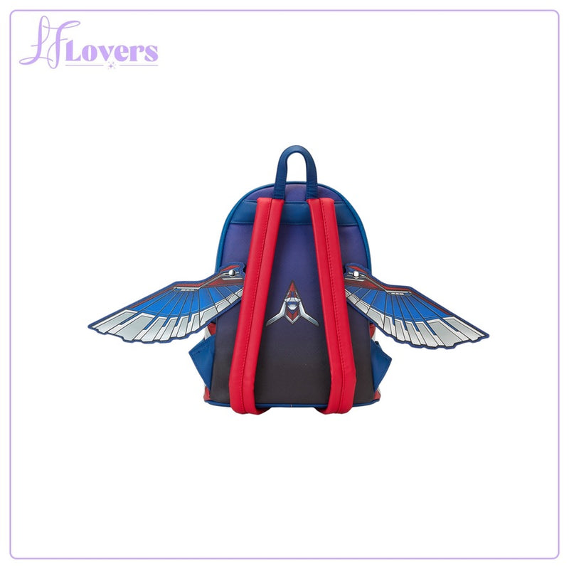 Load image into Gallery viewer, Loungefly Marvel Captain America Brave New World Cosplay Mini Backpack - PRE ORDER
