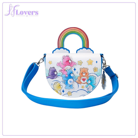 Loungefly Care Bears Rainbow Handle Crossbody