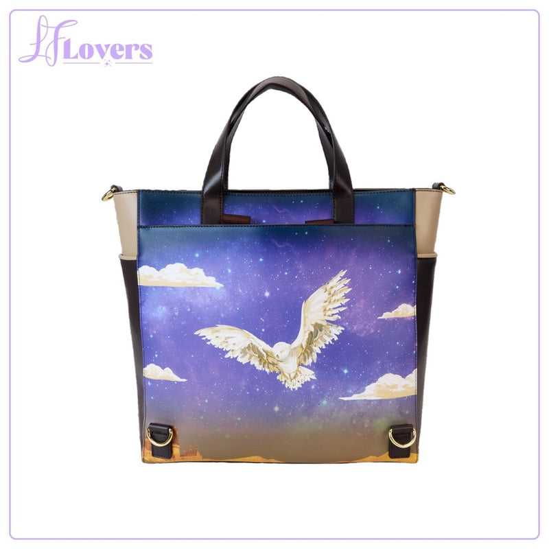 Load image into Gallery viewer, Loungefly Harry Potter Convertible Backpack &amp; Tote Bag
