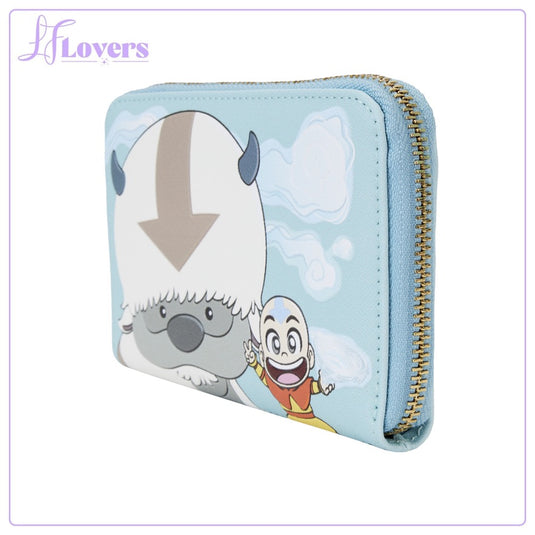 Loungefly Nickelodeon Avatar The Last Airbender Aang Appa Momo Zip Around Wallet - PRE ORDER - LF Lovers