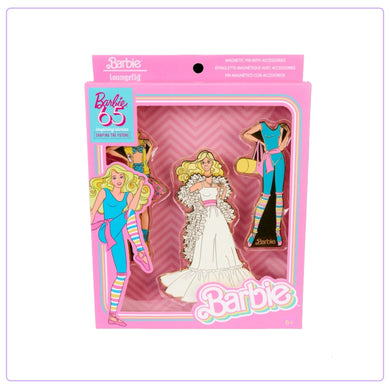 Loungefly Barbie 65th Anniversary Paper Doll Magnetic Pin Set - PRE ORDER