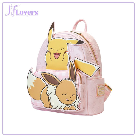 Loungefly Pokemon Pikachu & Eevee Mini Backpack - PRE ORDER