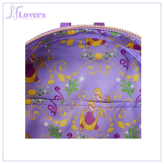 Loungefly Disney Princess Rapunzel Lenticular Mini Backpack