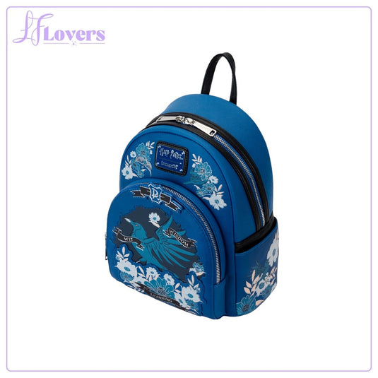 Loungefly Warner Brothers Harry Potter Ravenclaw House Tattoo Mini Backpack - PRE ORDER - LF Lovers