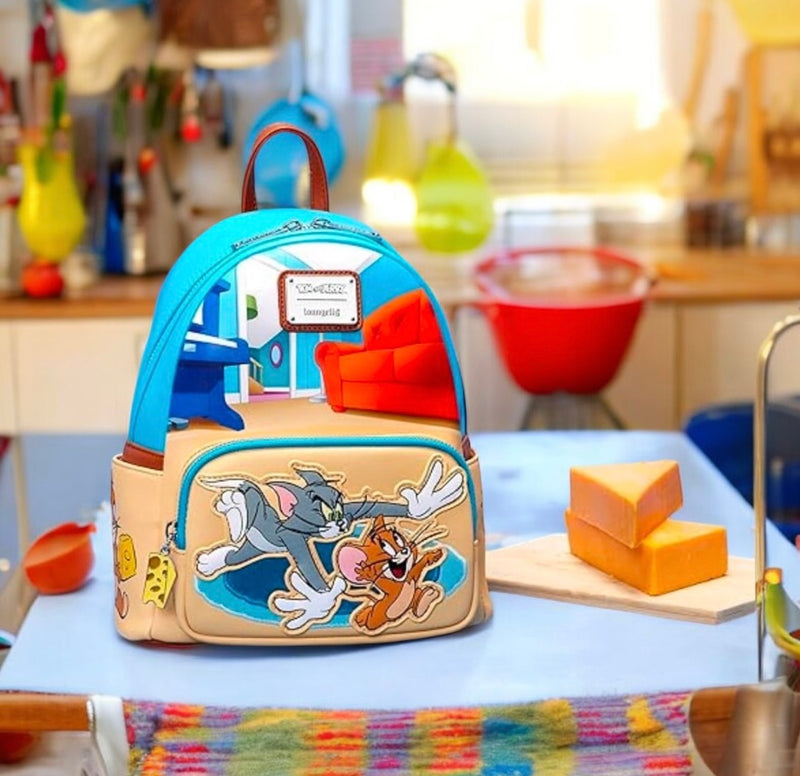 Load image into Gallery viewer, Loungefly Tom and Jerry Mini Backpack
