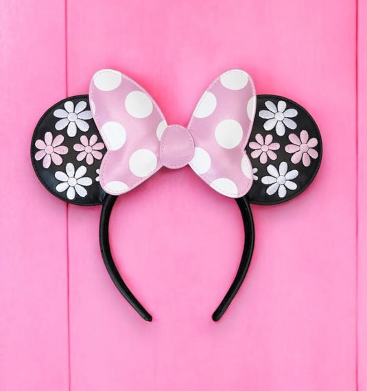 Loungefly Disney Minnie Floral Rock The Dots Headband - PRE ORDER