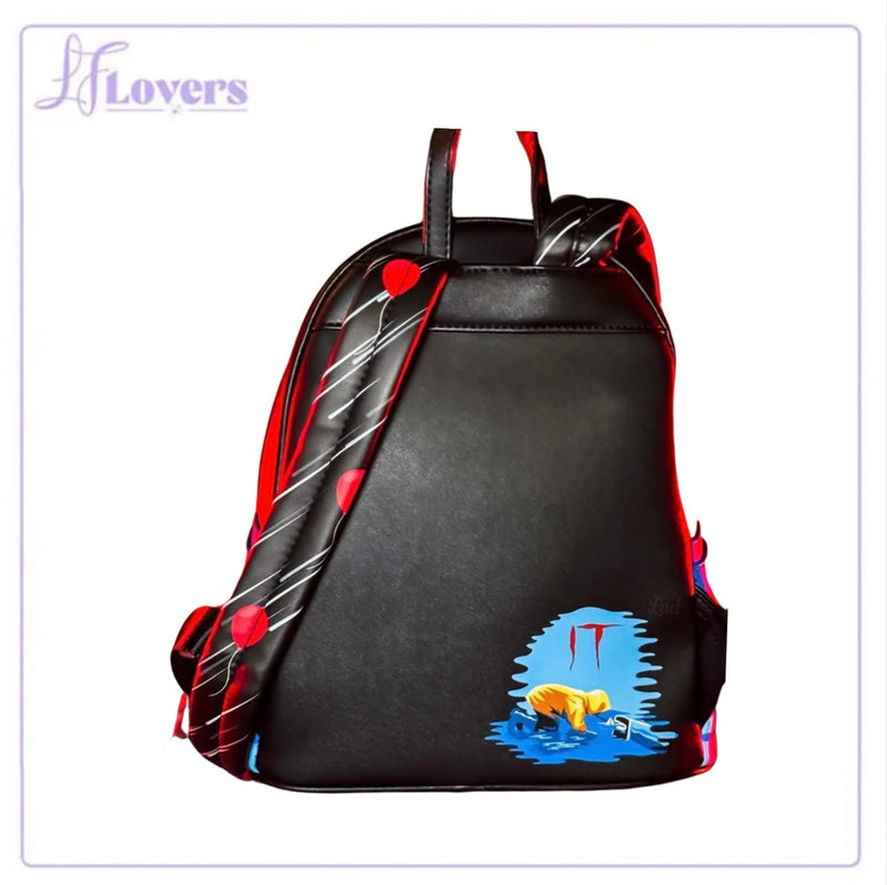 Load image into Gallery viewer, Loungefly Warner Bros Pennywise SS Georgie Mini Backpack
