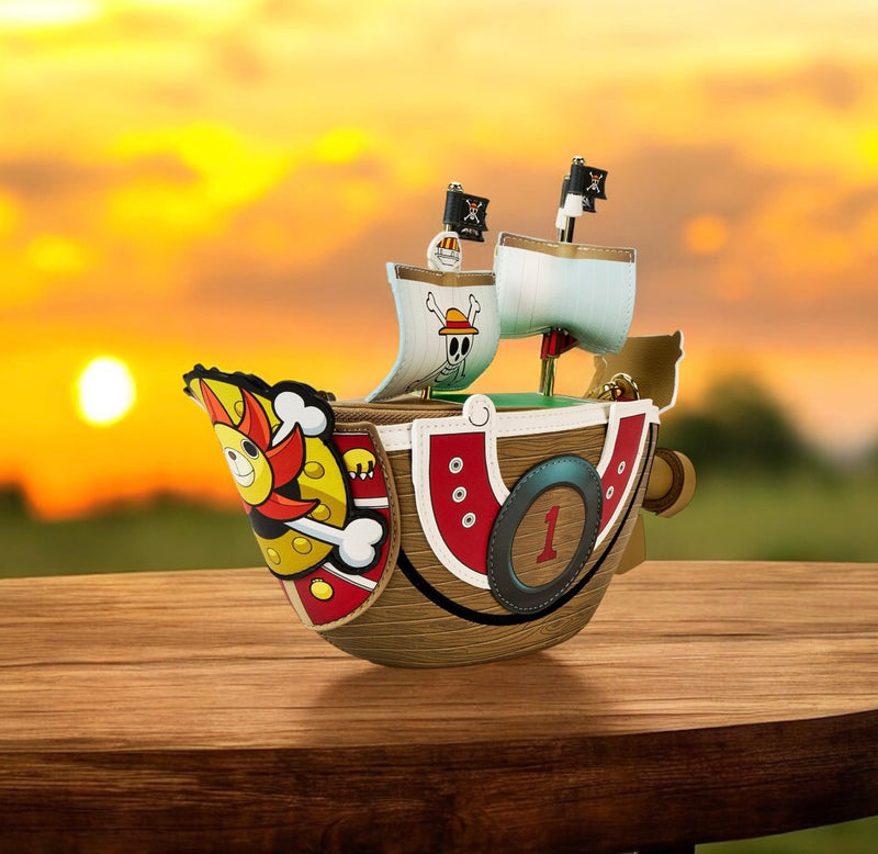 Load image into Gallery viewer, Loungefly Toei One Piece Thousand Sunny Figural Crossbody
