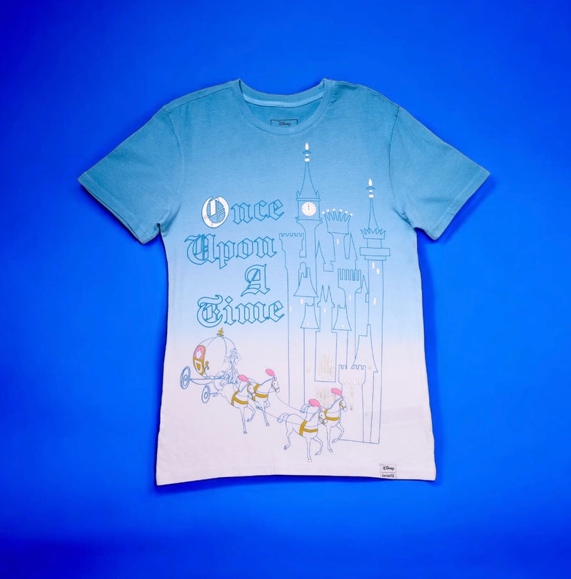 Load image into Gallery viewer, Loungefly Disney Cinderella 75th Anniversary Tee Shirt - PRE ORDER
