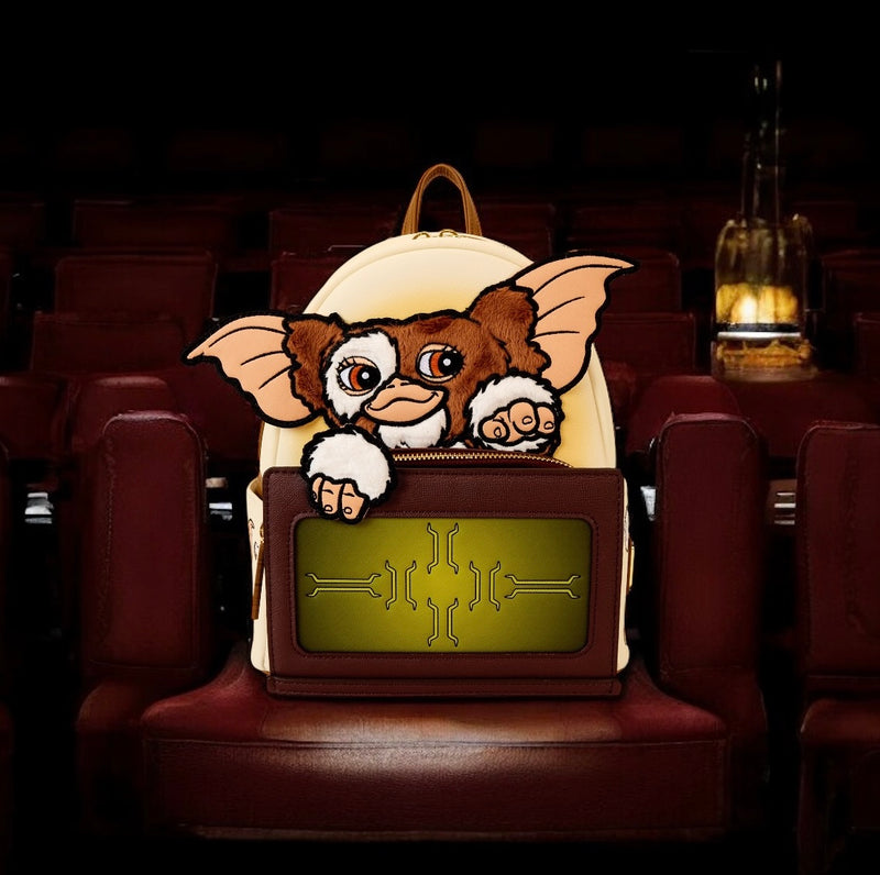 Load image into Gallery viewer, Loungefly Warner Brothers Gremlins 40th Anniversary Gizmo Mini Backpack
