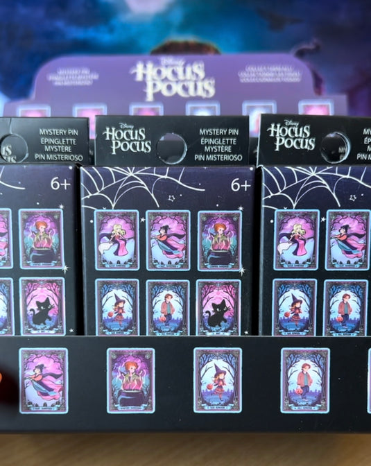 Loungefly Disney Hocus Pocus Tarot Mystery Box Pins