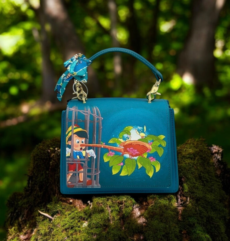 Load image into Gallery viewer, Loungefly Disney Pinocchio Bird&#39;s Nest Handbag
