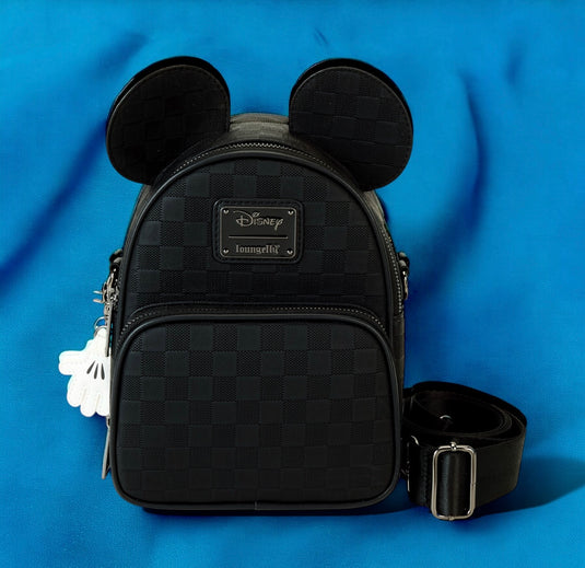 Loungefly Disney Mickey Ear Evergreen Convertible Crossbody