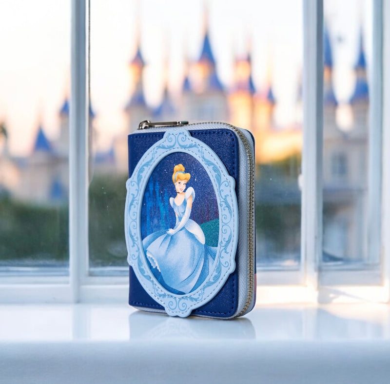 Load image into Gallery viewer, Loungefly Disney Cinderella 75th Anniversary Zip Around Wallet
