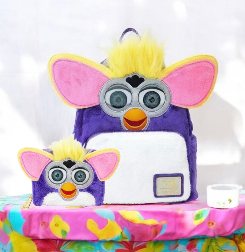 Load image into Gallery viewer, Loungefly Hasbro Furby Zip Around Wallet - PRE ORDER
