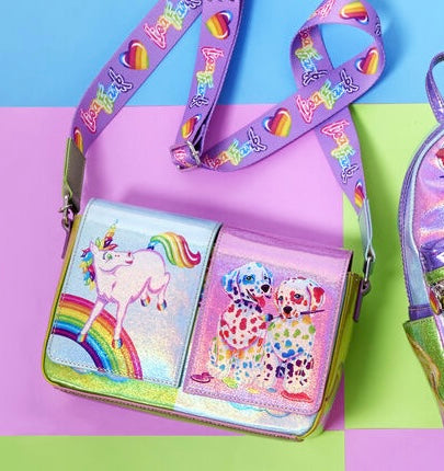 Loungefly Lisa Frank Colour Block Crossbody