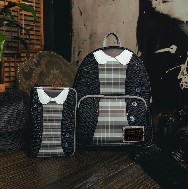 Load image into Gallery viewer, Loungefly Warner Brothers Beetlejuice 2 Mini Backpack
