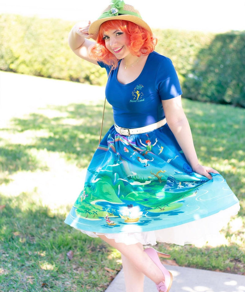 Load image into Gallery viewer, Stitch Shoppe Peter Pan Neverland Sandy Skirt
