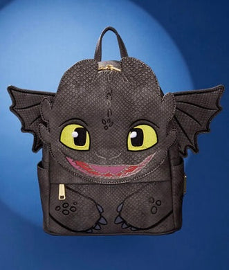 Loungefly Dreamworks How To Train Your Dragon Toothless Cosplay Mini Backpack - LF Lovers