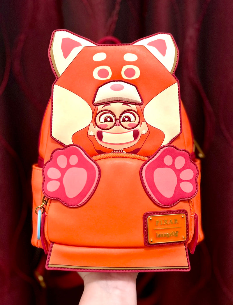 Load image into Gallery viewer, Loungefly Disney Pixar Turning Red Panda Costume Mei Mini Backpack - LF Lovers

