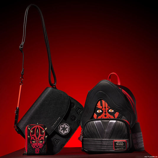 Loungefly Star Wars Phantom Menace 25th Anniversary Darth Maul Wallet