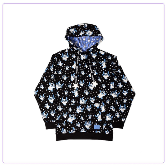 Loungefly Disney Stitch Ghost Hooded Sweatshirt